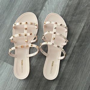 Fashion nova gladiator jelly sandals